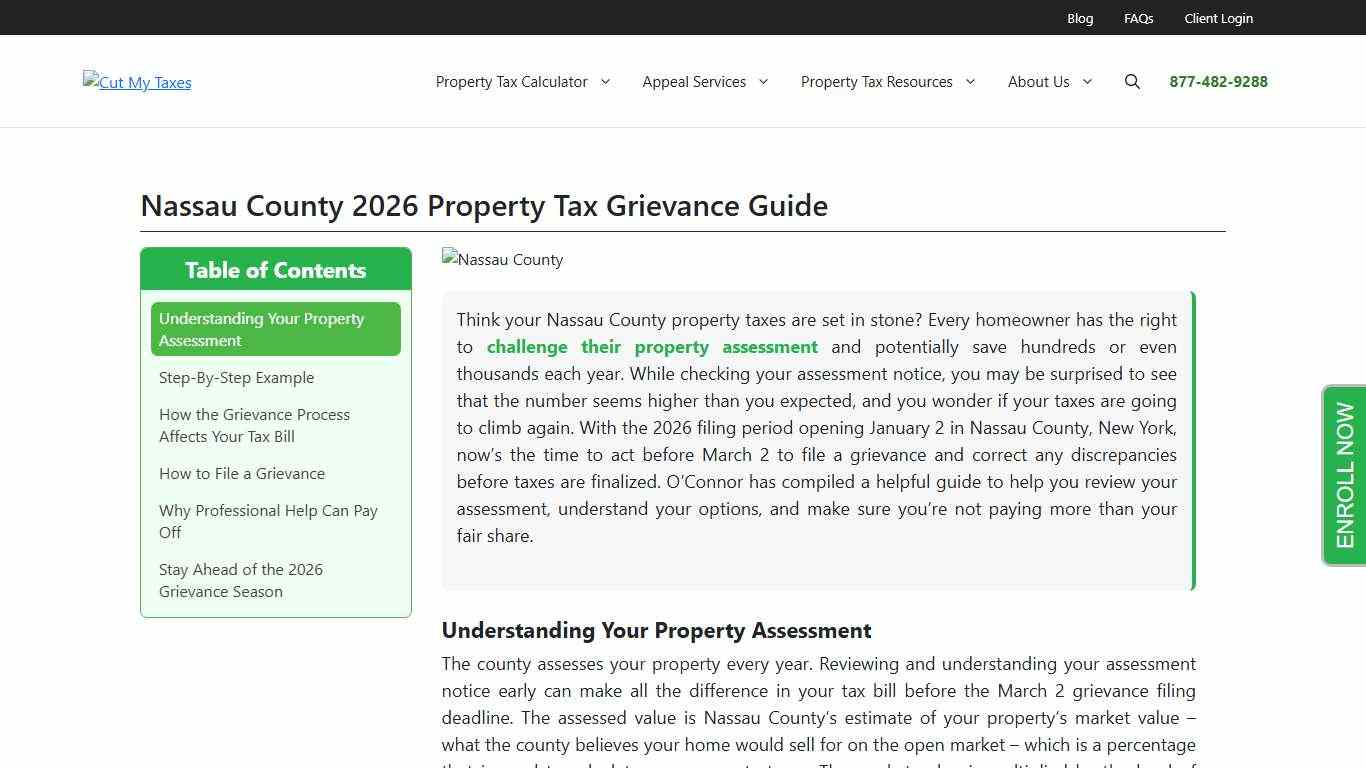 Nassau County 2026 Tax Grievance Guide - O'Connor